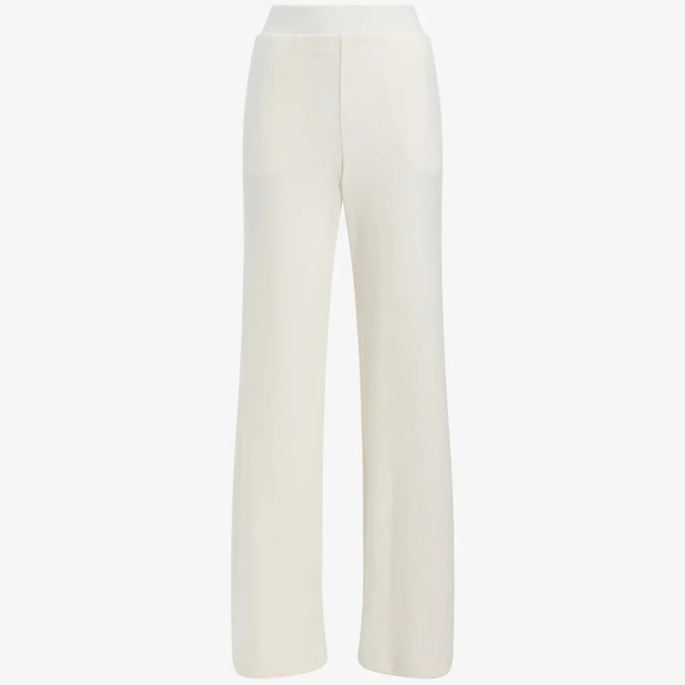 Express High Waisted Waffle Pull On Wide Leg Pant - Picture 4 of 4